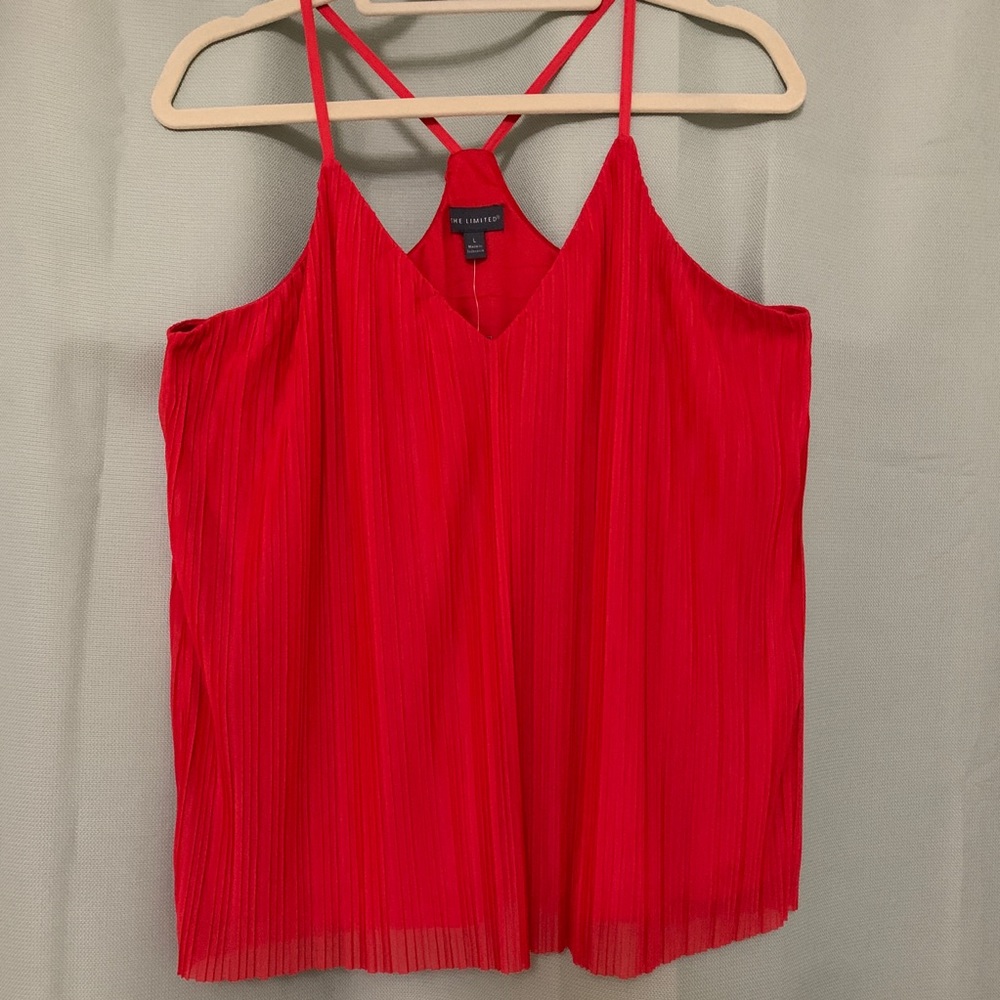 The Limited V-Neck Spaghetti Strap Tank Blouse